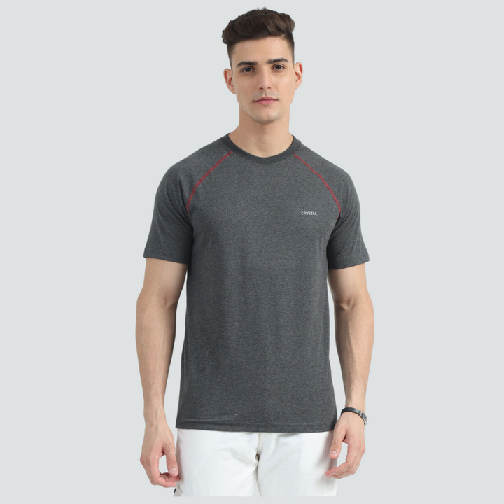 Sport Tee T-shirt (Charcoal Melange)