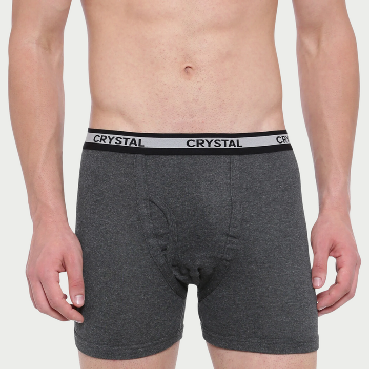 Rib Trunks - Charcoal Melange