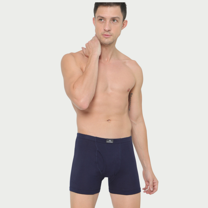 Silver Trunks - Navy