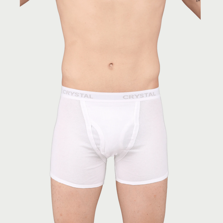 Rib Trunks-white (Pack of 3)