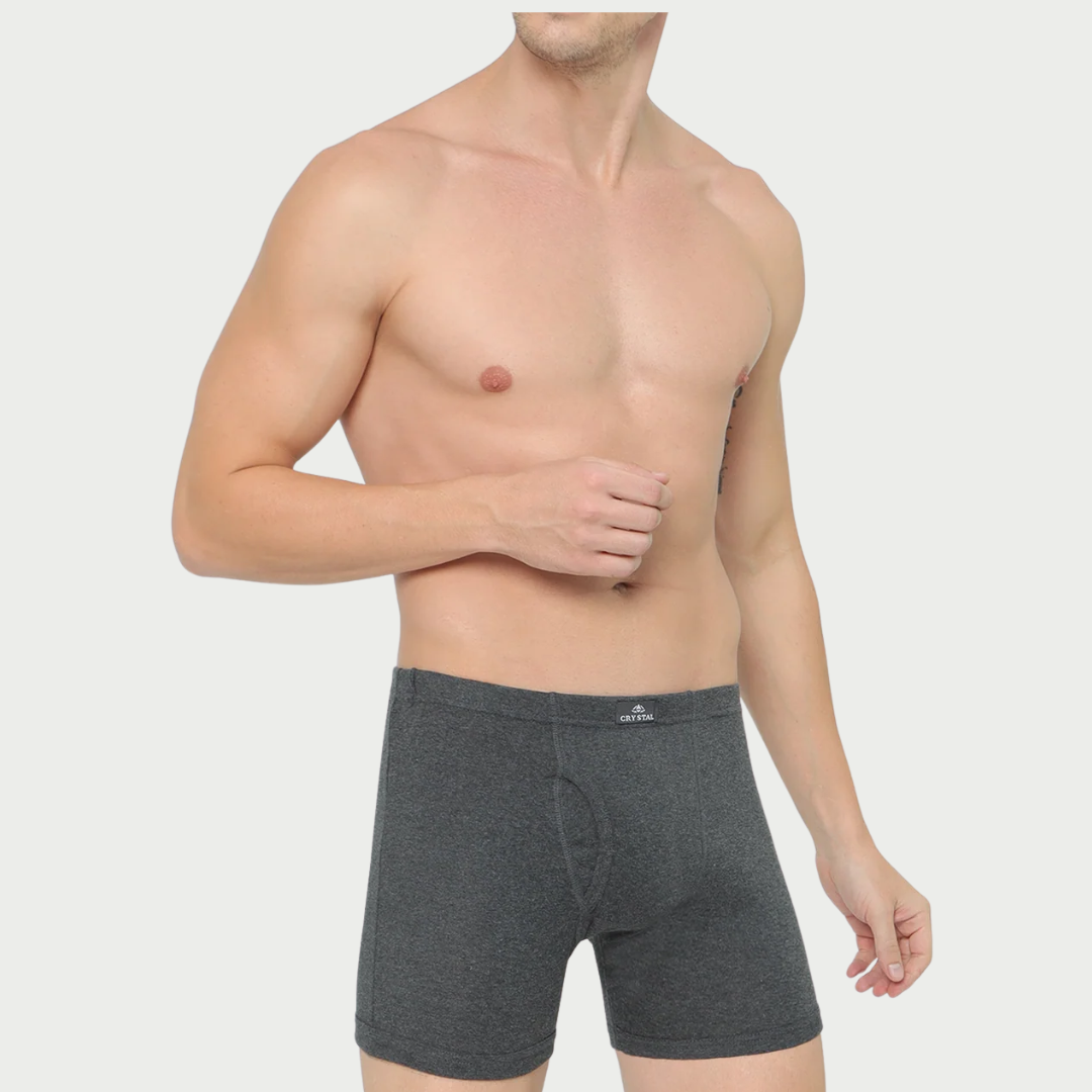 Silver Trunks - Charcoal Melange