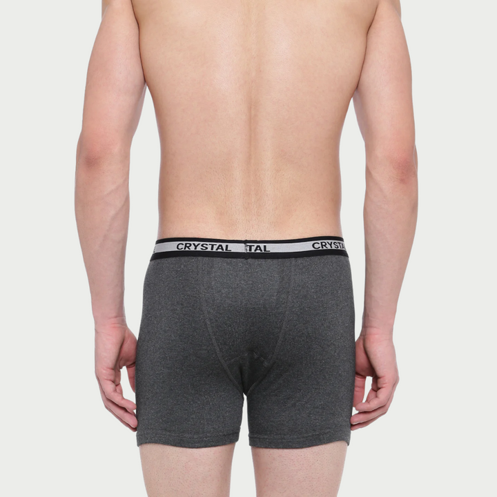 Rib Trunks - Charcoal Melange