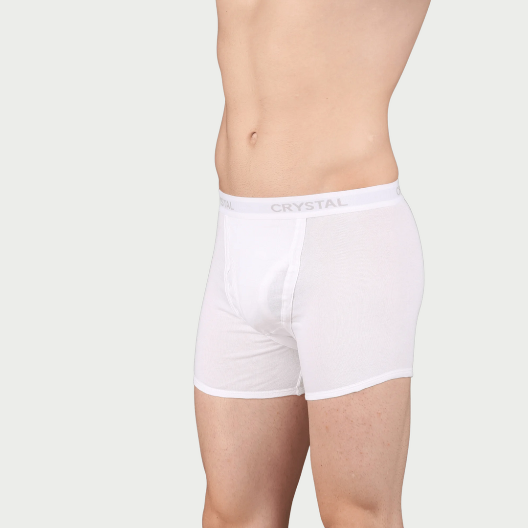 Rib Trunks-white (Pack of 3)