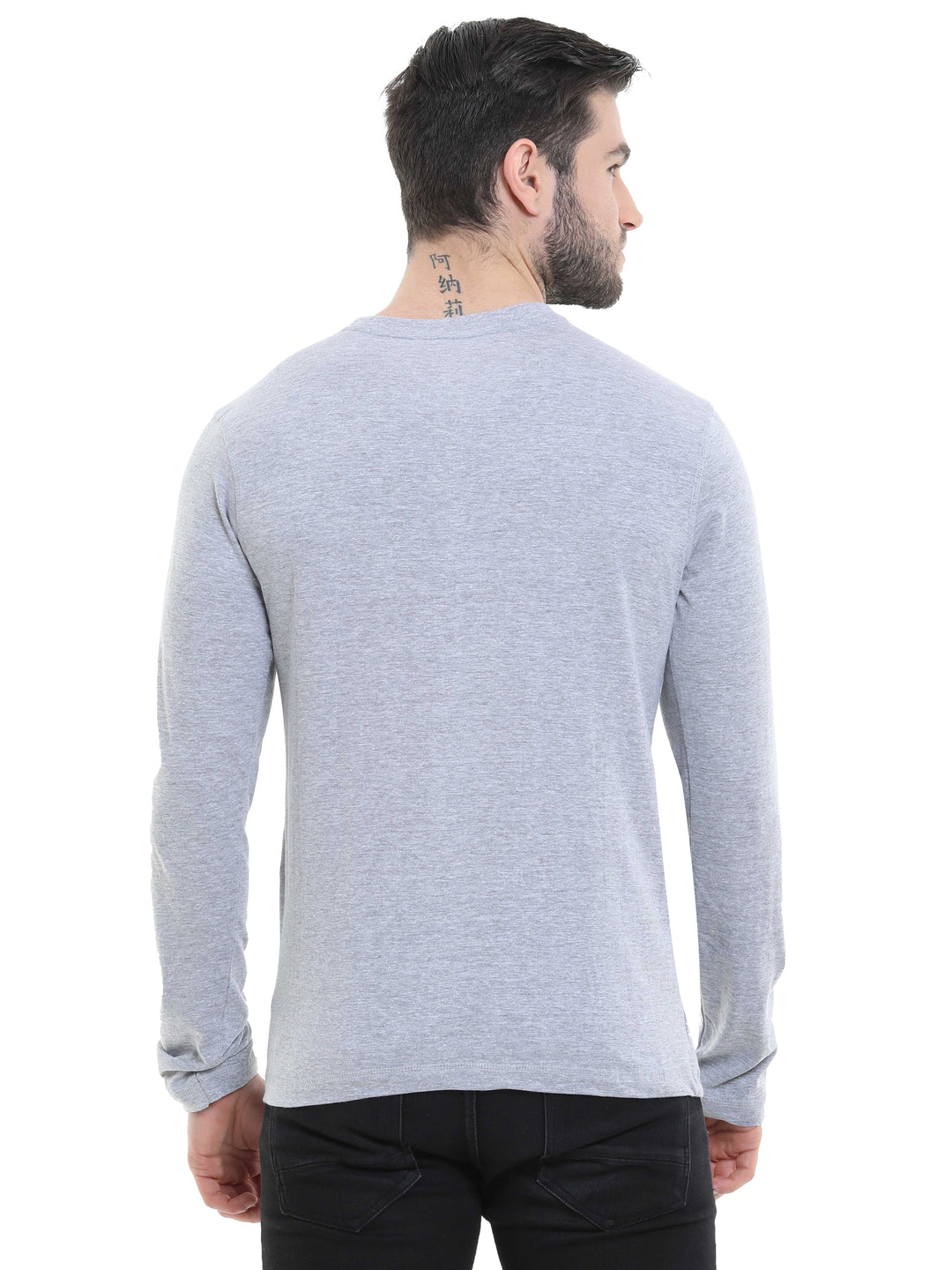 Long Sleeve T-Shirt (Grey Melange)