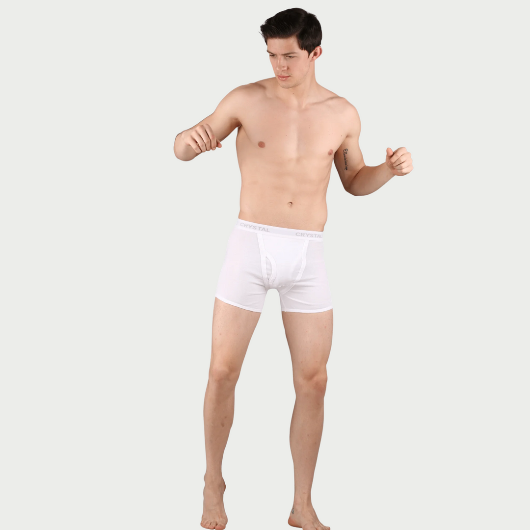 Rib Trunks-white (Pack of 3)