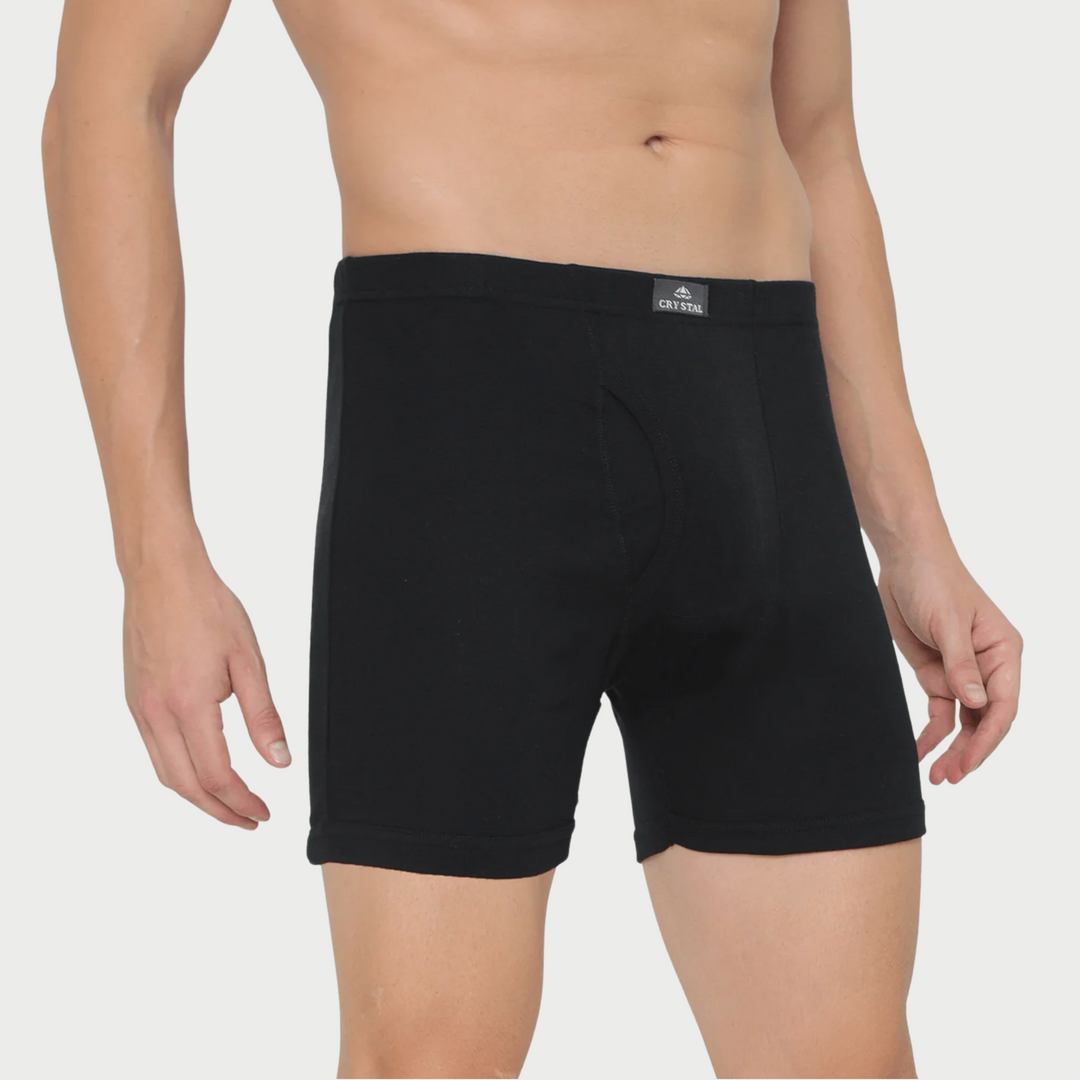 Silver Trunks - Black