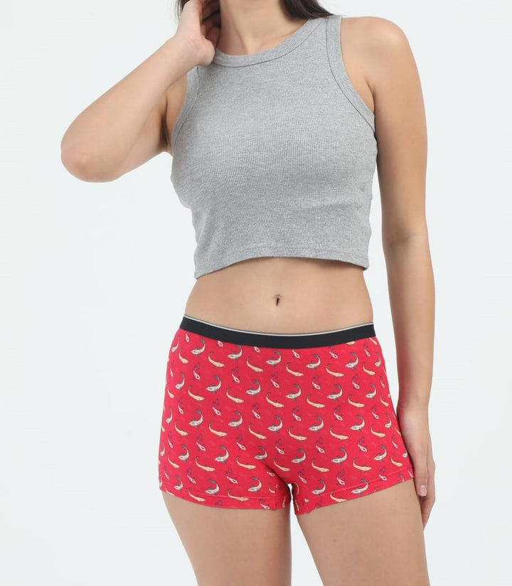 Boyshorts-printed-Bubblegum Sea