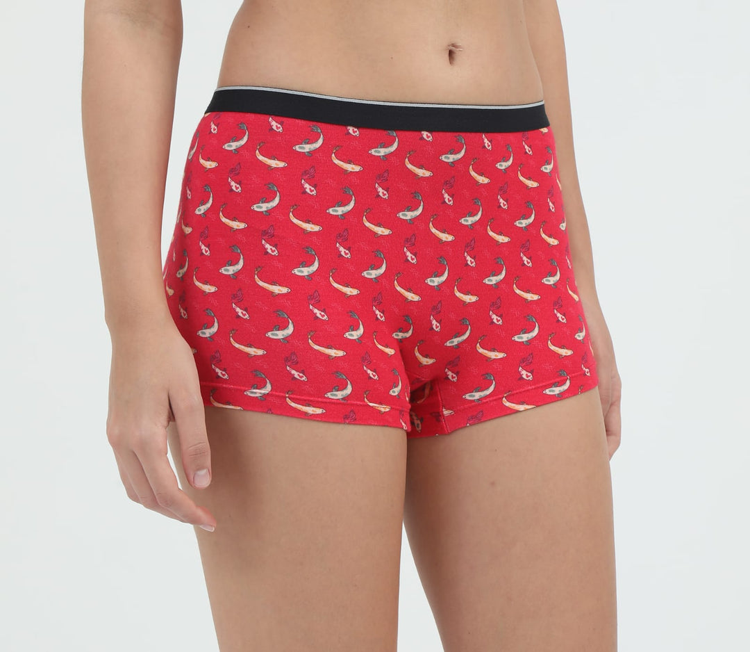 Boyshorts-printed-Bubblegum Sea