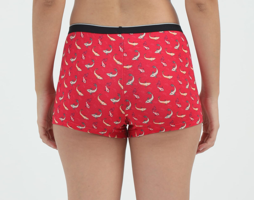 Boyshorts-printed-Bubblegum Sea