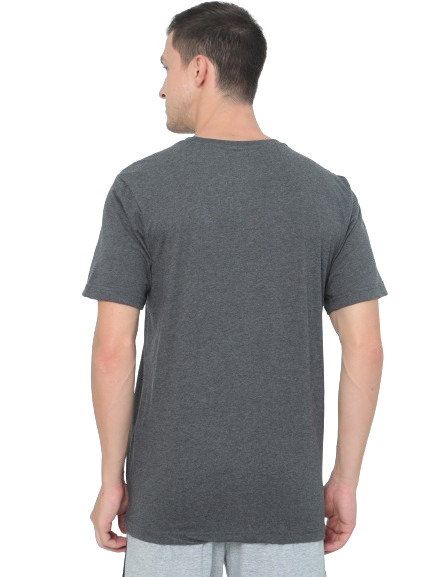 Crew T-Shirt - Charcoal Melange