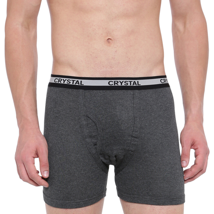 Rib-trunks-Charcoal Melange