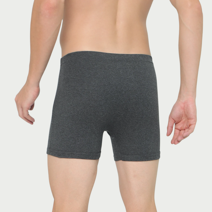 Silver trunks charcoal melange