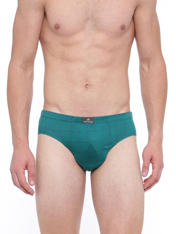 italia brief petrol green