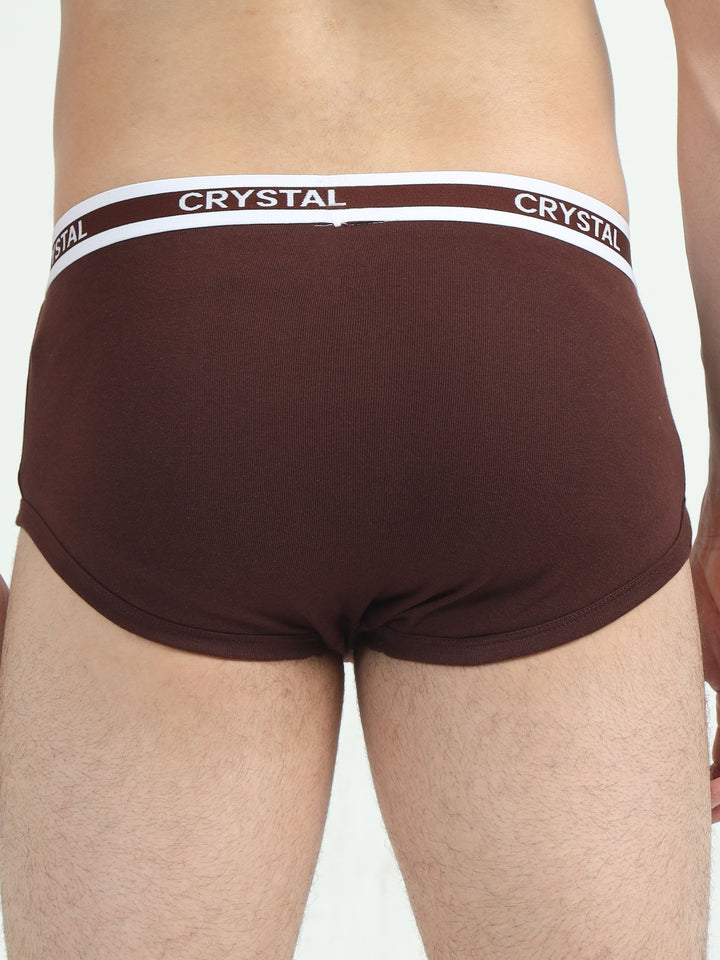 rib brief Coffee Brown